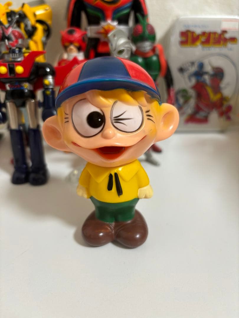 激レア 美品 当時物 シタダシ 怪物くん ソフビ タカトク 少年画報社