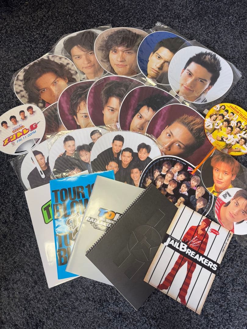 TOKIO 長瀬智也 うちわ パンフレット 23点セット - メルカリ