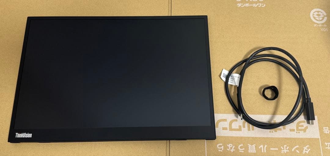 ディスプレイ・モニター本体 Lenovo Thinkvision M14d Lenovo's ThinkVision M14d Mobile Monitor is a 16:10 14-inch screen