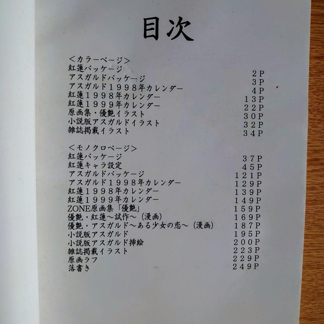 zone原画集