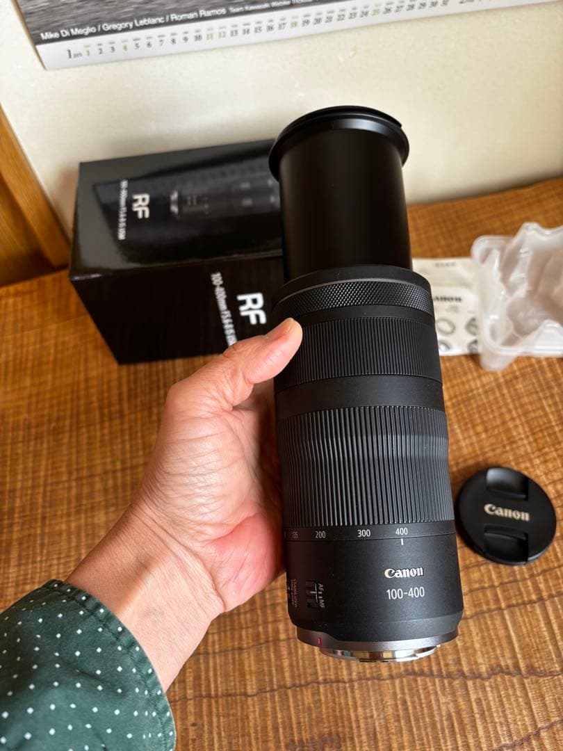 Canon RF 100-400mm F5.6-8 ズームレンズ 本体