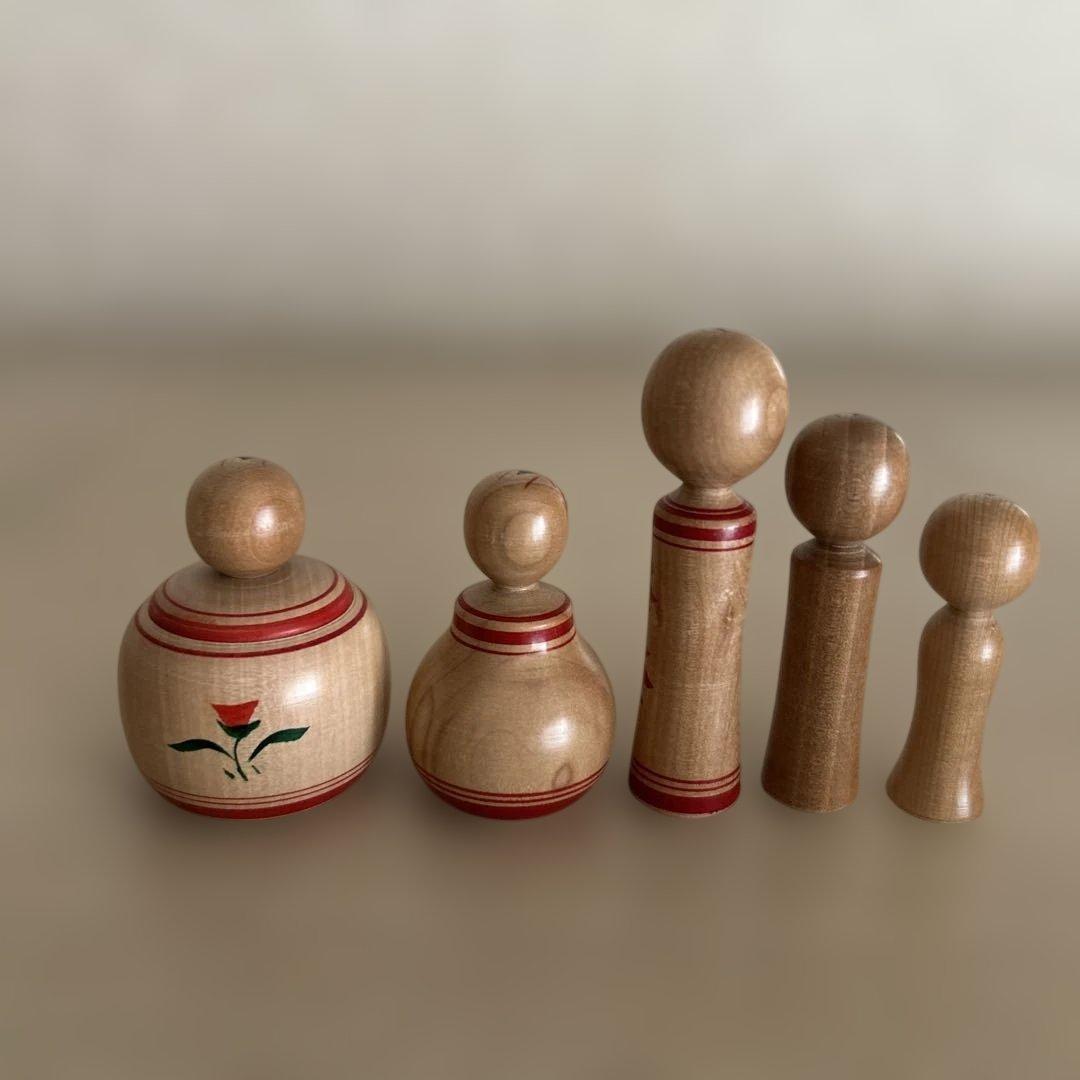 大沼秀顕工人 こけし【蓋付きえじこ】 - メルカリ