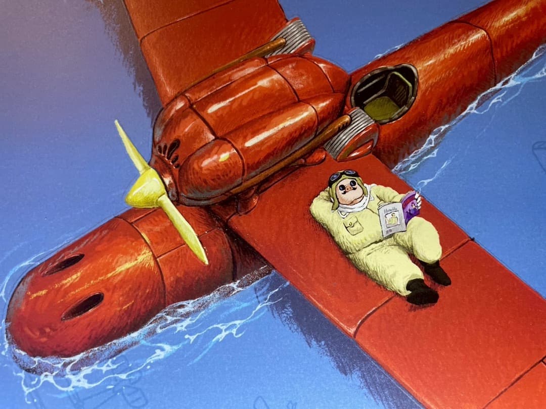 ジブリ名作「紅の豚」 台湾限定版 A2ポスター - メルカリ