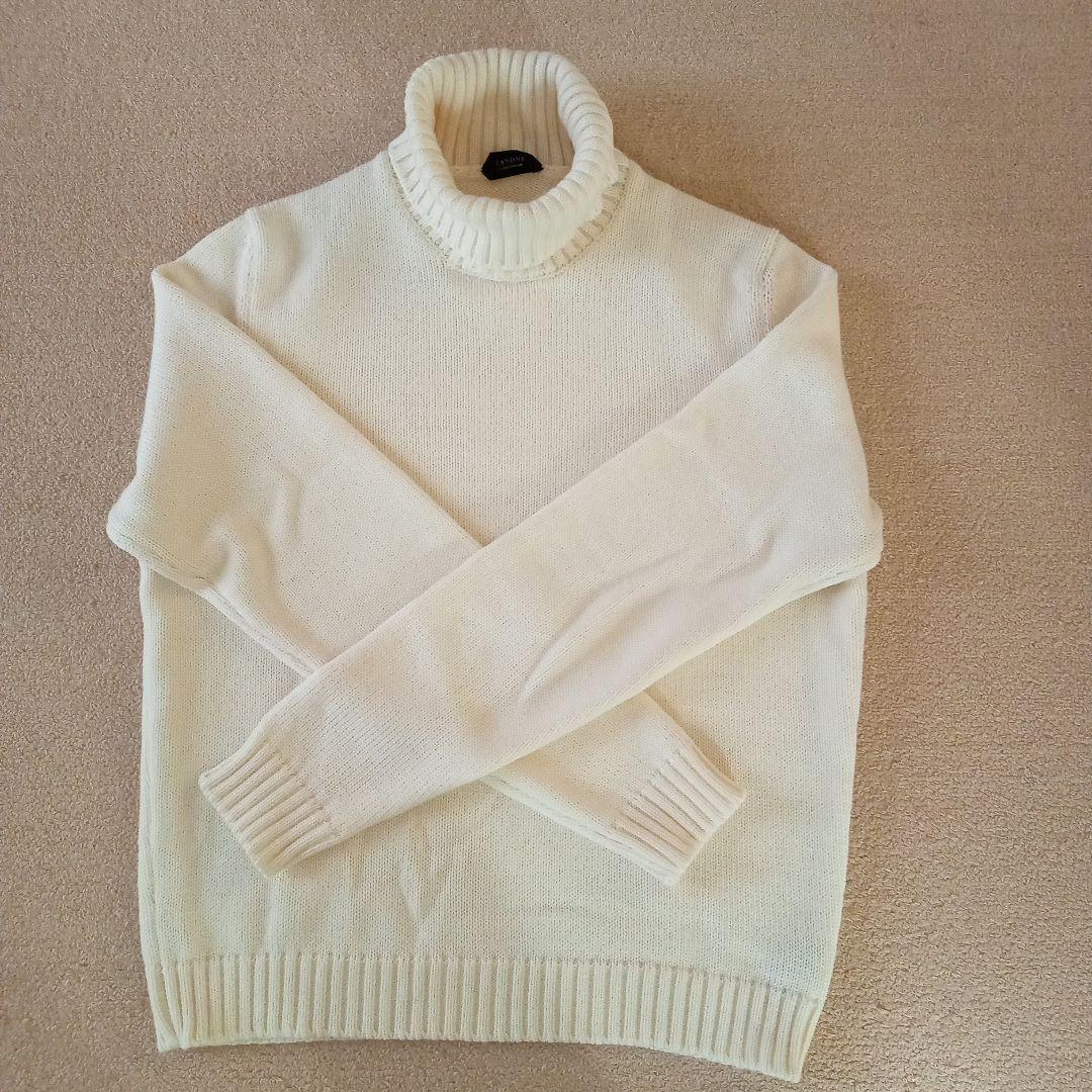 【ZANONE 】ザノーネタートルネック5ゲージ ZANONE（ザノーネ） ジーロンウール5ゲージケーブル編みタートルネック