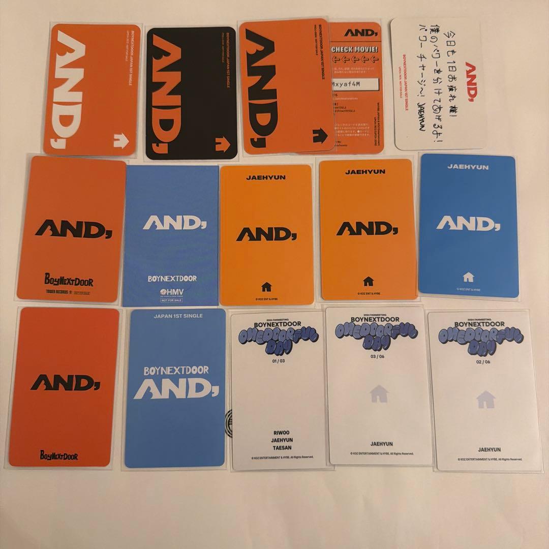 BOYNEXTDOOR ジェヒョン トレカ セット 19.99 - メルカリ
