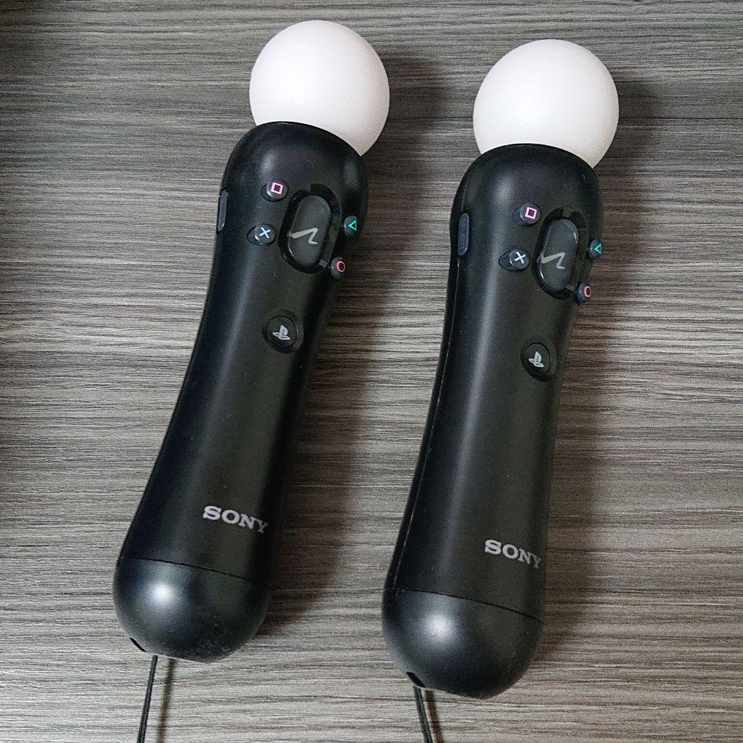 【ghost】PlayStation Move  二本セット 2 x Sony PlayStation Move Motion Controller (CECH-ZCM1U) PS3 PS4