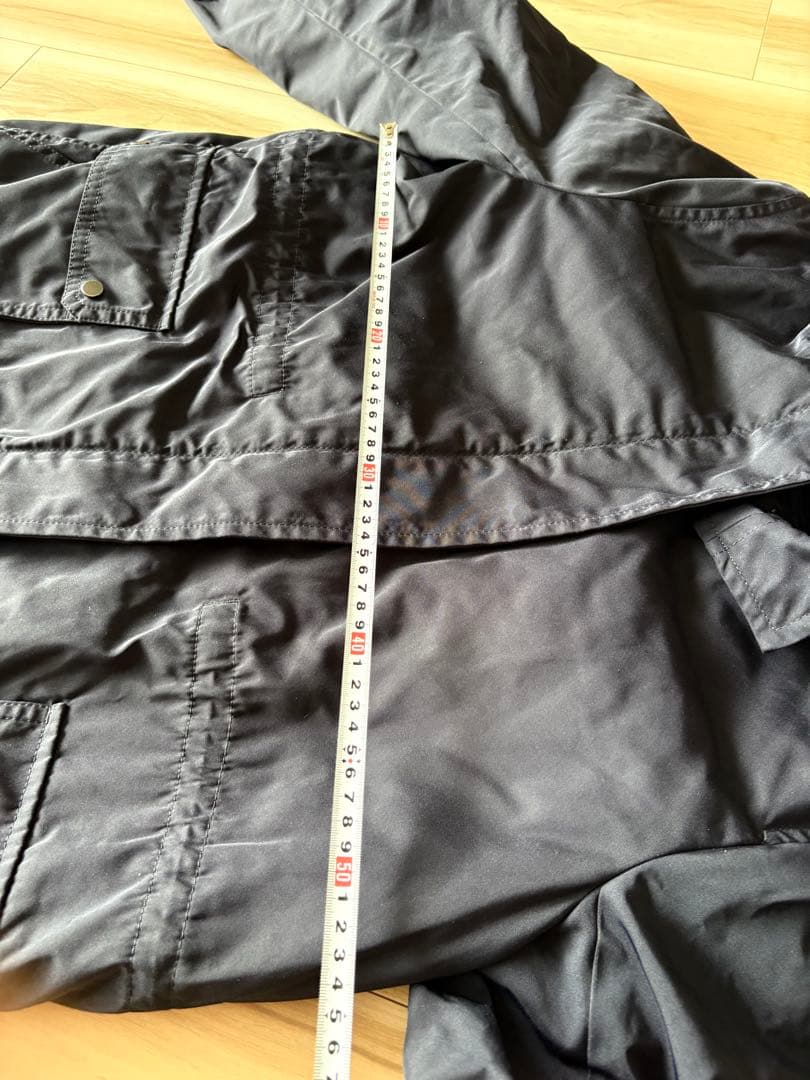 美品☆iCB モッズコート ネイビー ダウンライナー付き 大きいサイズ 44