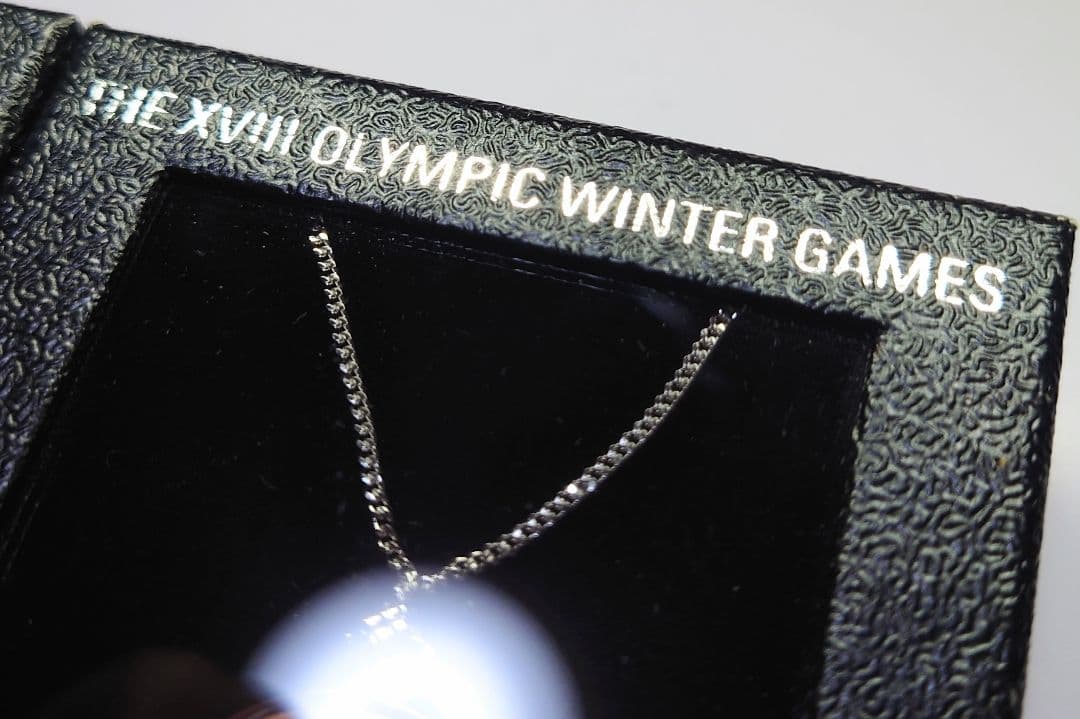 長野オリンピック 1998 グッズ シルバー925ネックレス 2個セット