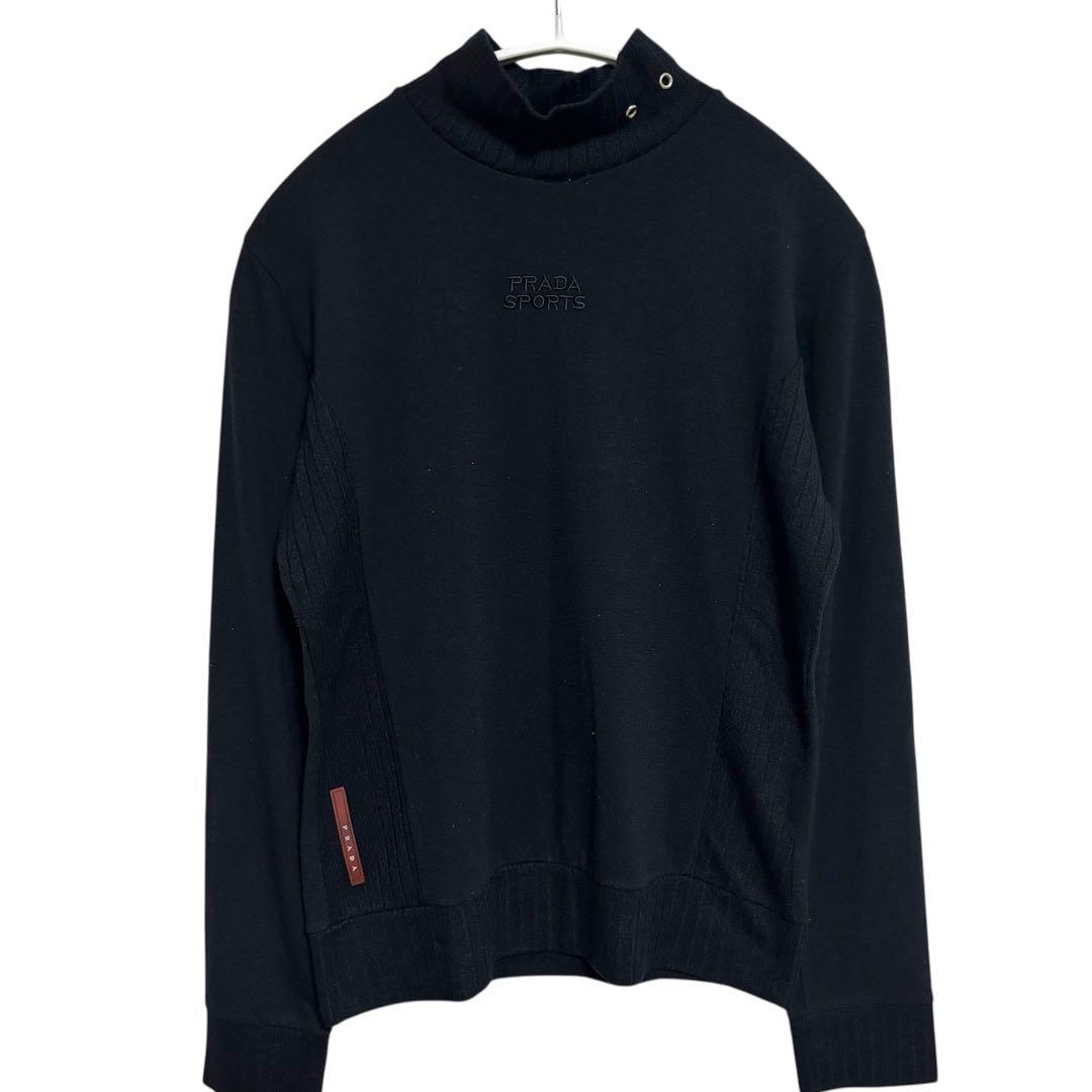PRADA SPORT プラダスポーツ 長袖Tシャツ ハイネック レディース