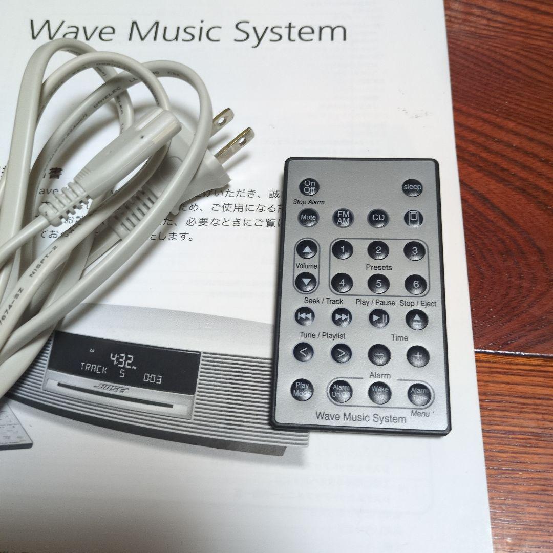 BOSE Wave Music System 動作品 純正コード汎用リモコン取説 ト福 BOSE