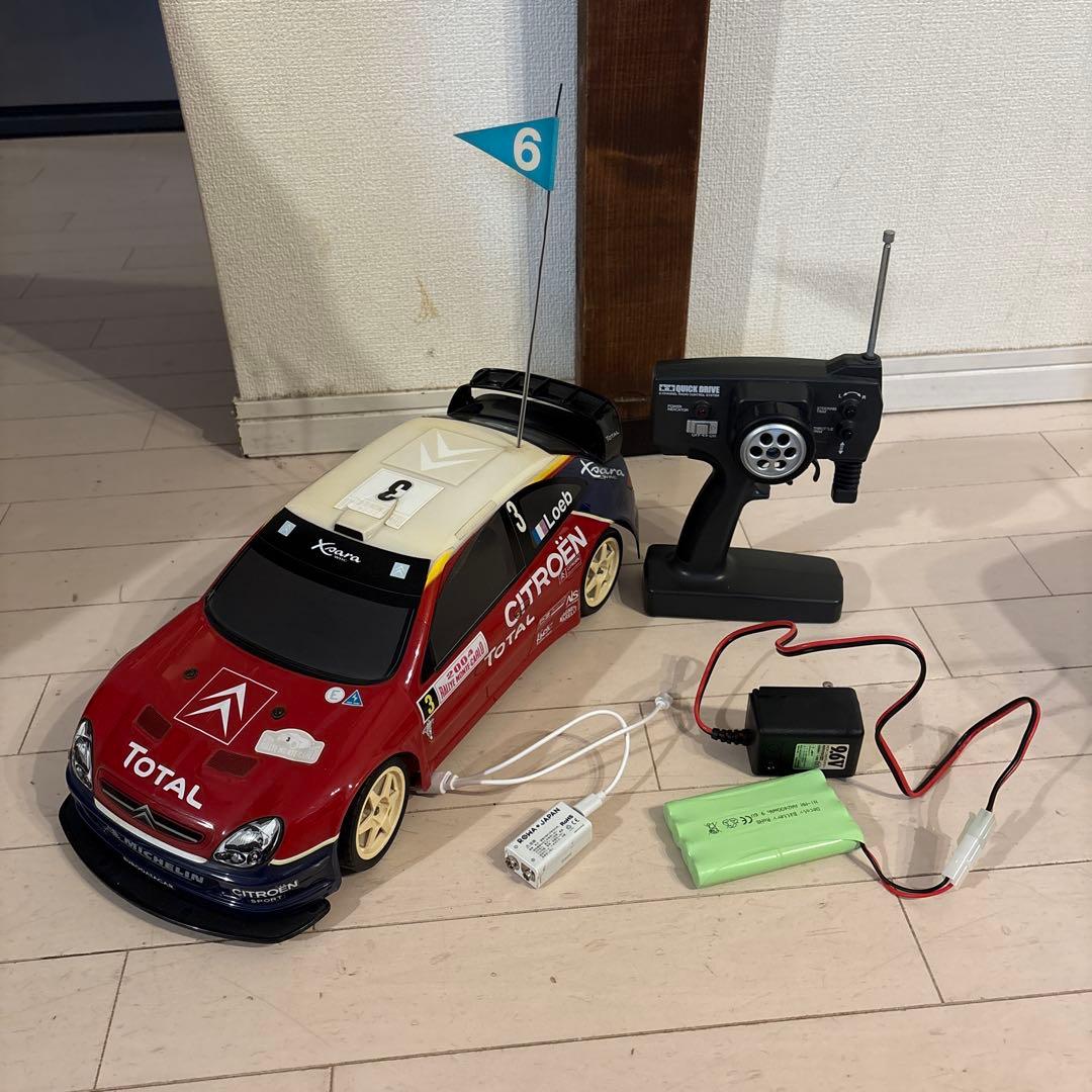 1/10 RC シトロエンクサラWRC 2004 QD シリーズクイックドライブ SP137 シトロエン クサラ WRC 2004 完成品スペアボディ (軽量