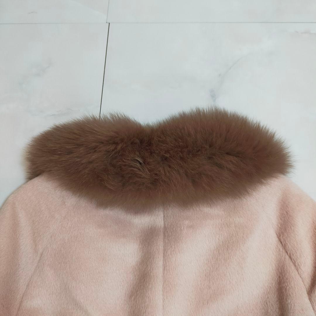名品✨アナイ ANAYI アルパカシャギーフォックスファーコート