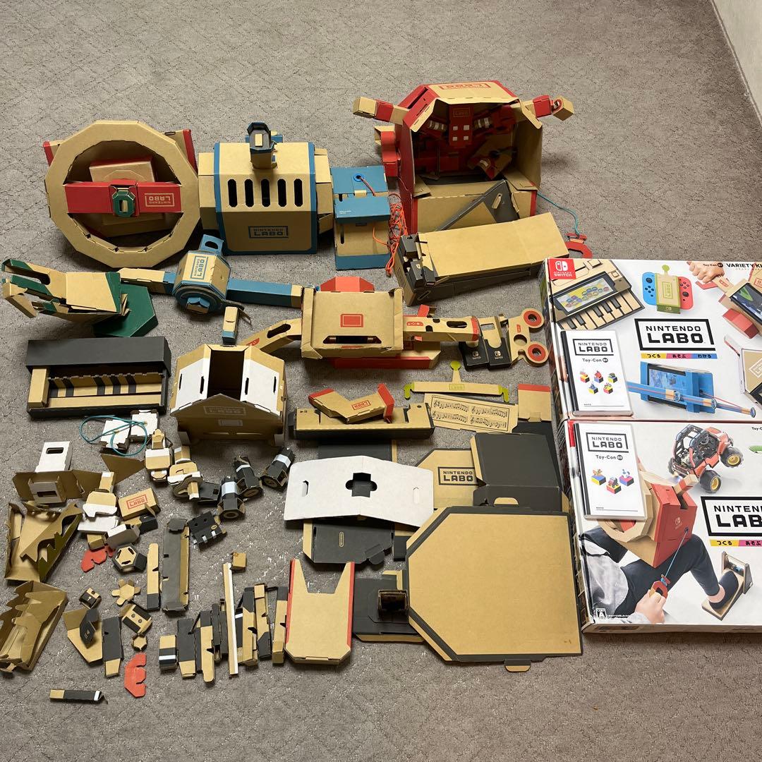 Nintendo Labo セットVariety Kit & Drive Kit Amazon.com: Nintendo LABO - Variety Kit : Nintendo of America