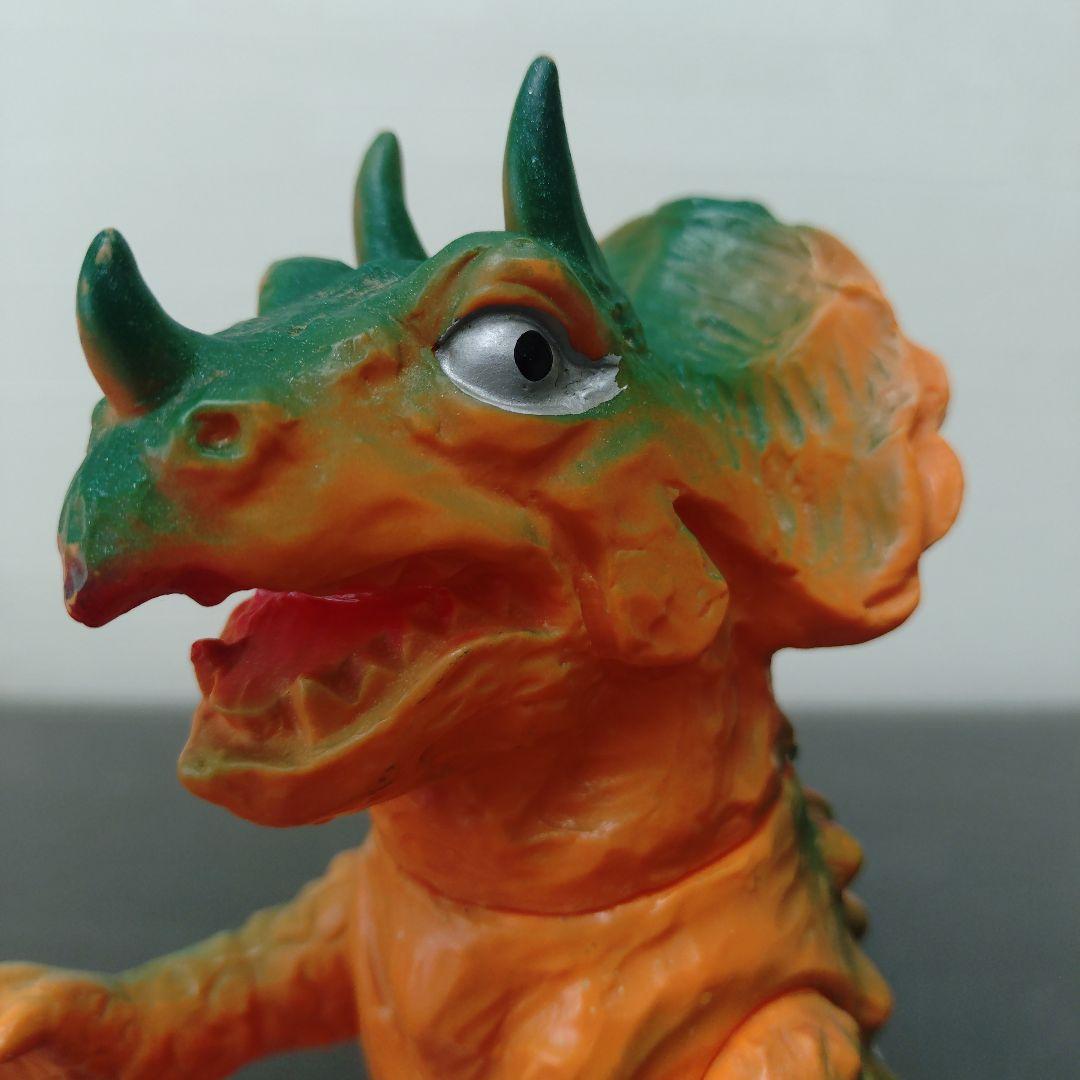 トリケラン ソフビ 三浦トーイ パチ怪獣 昭和レトロ - メルカリ