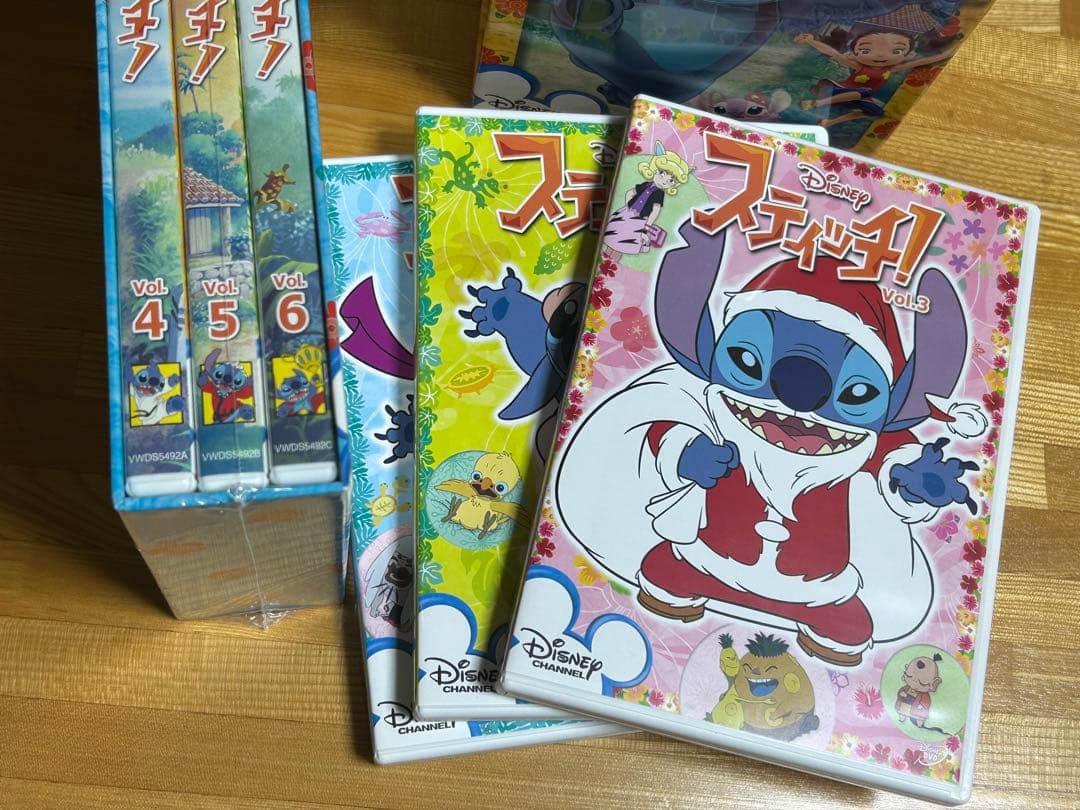 s*n様 スティッチ! DVD BOX1 & BOX2 セット - メルカリ