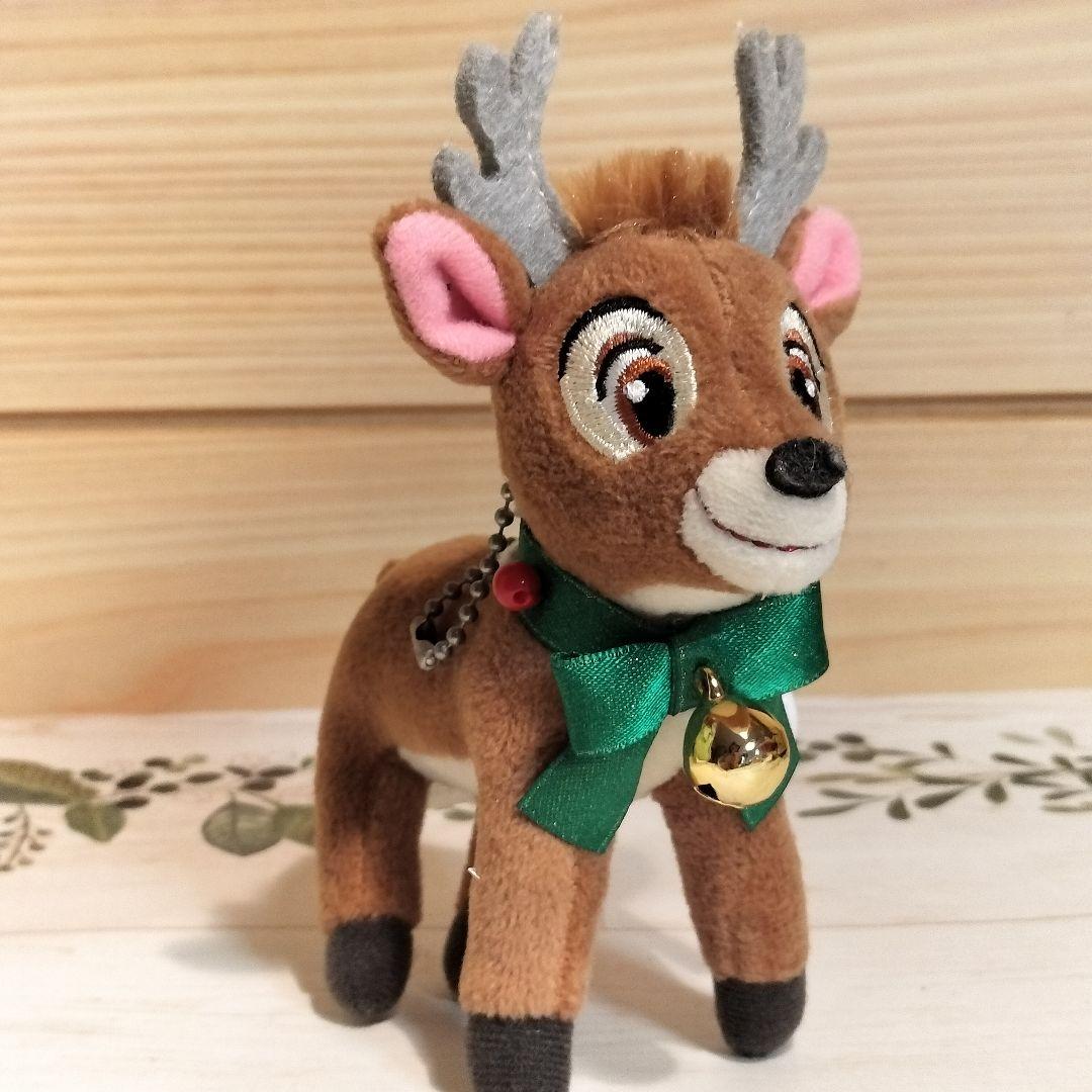 ディズニーリゾート 2019 クリスマス トナカイ ぬいぐるみバッジ