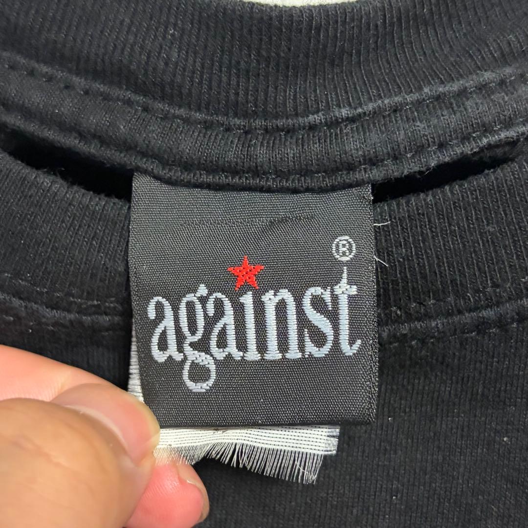 METALLICA メタリカ against スカルデザイン Tシャツ - メルカリ