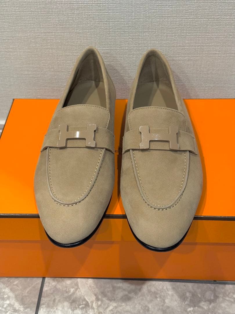 新品 エルメス パリ 37 ベージュアルジル - メルカリ