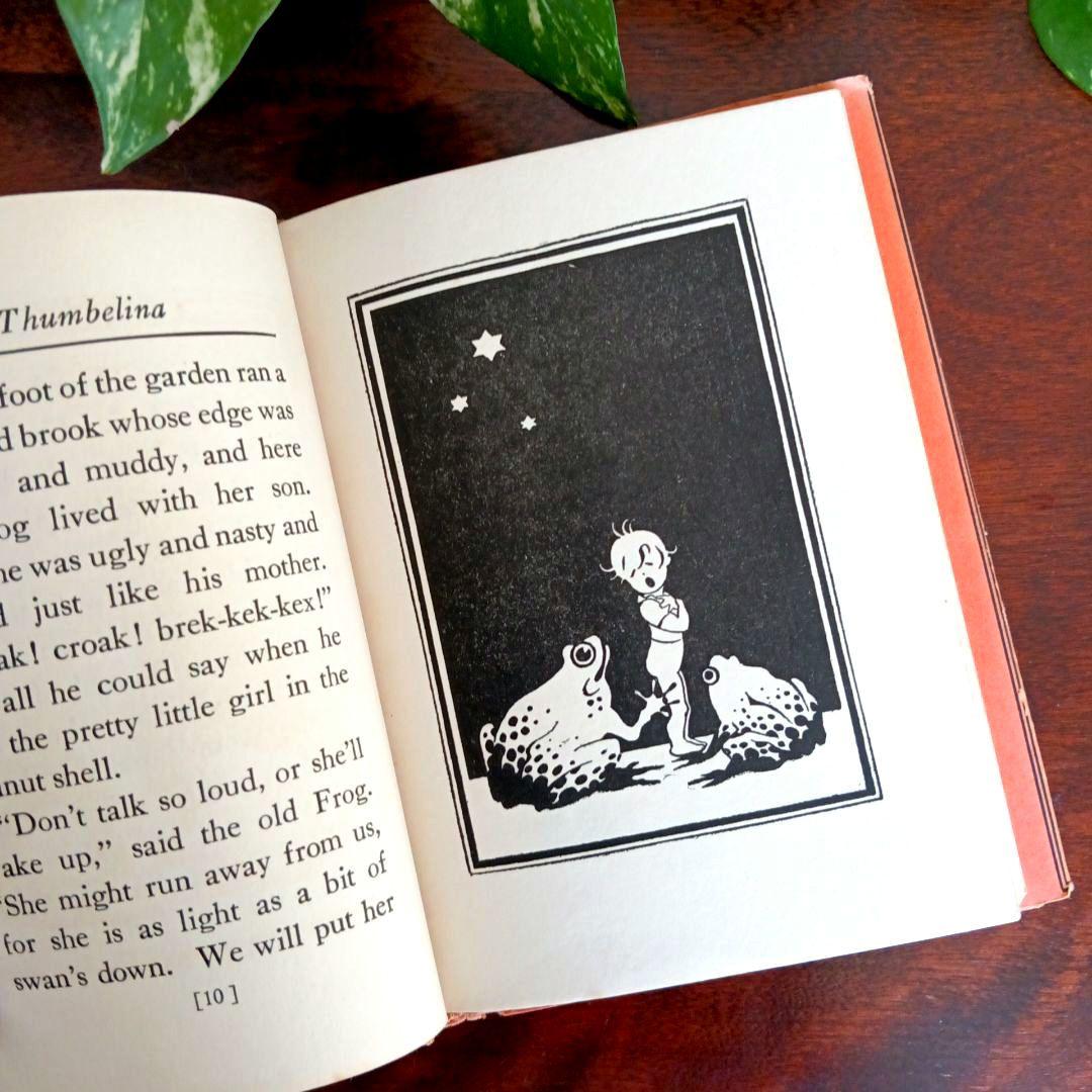 洋書古書 1957年 Nerman ネイマン 希少 おやゆび姫 ヴィンテージ