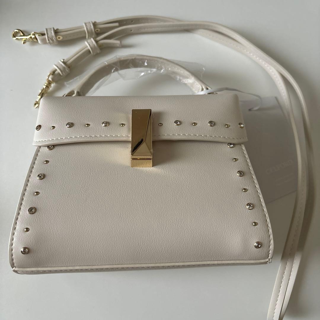 CELFORD リュタン ビジュースタッズポシェット IVR セルフォード CELFORD 【リュタン】ビジュースタッズポシェット （IVR