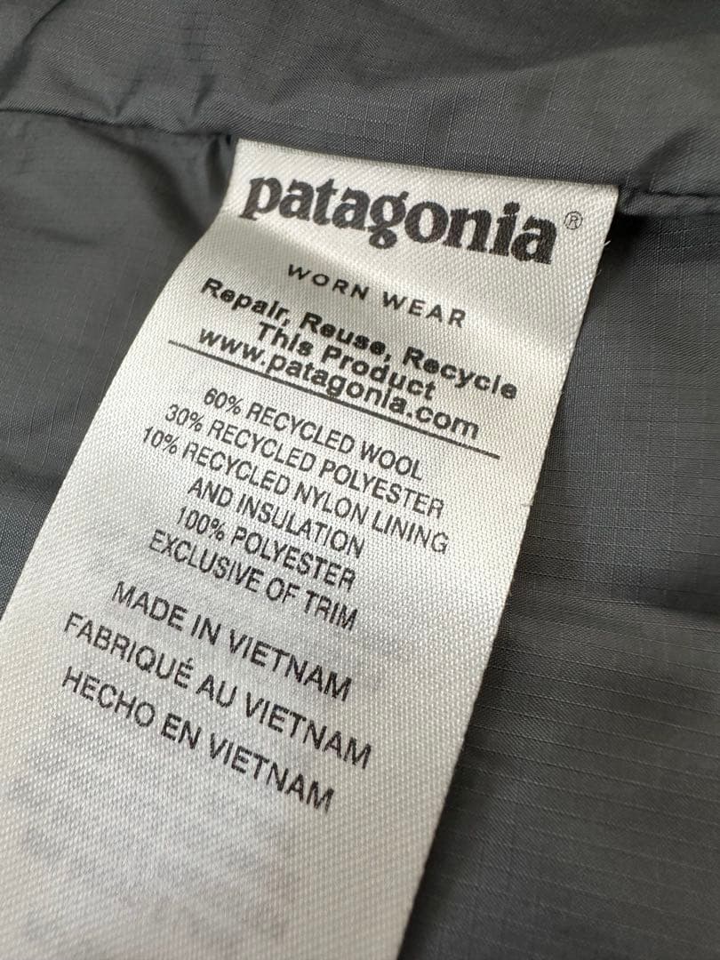 パタゴニア ウール ベスト STY27440 L グレー - メルカリ
