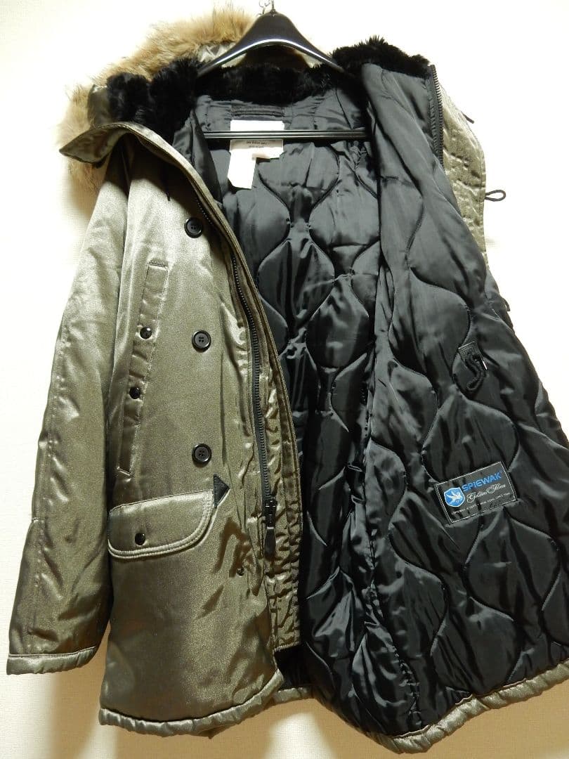 廃盤！スピワックSPIEWAKオリーブグリーンN-3Bタイタンクロス42 - メルカリ