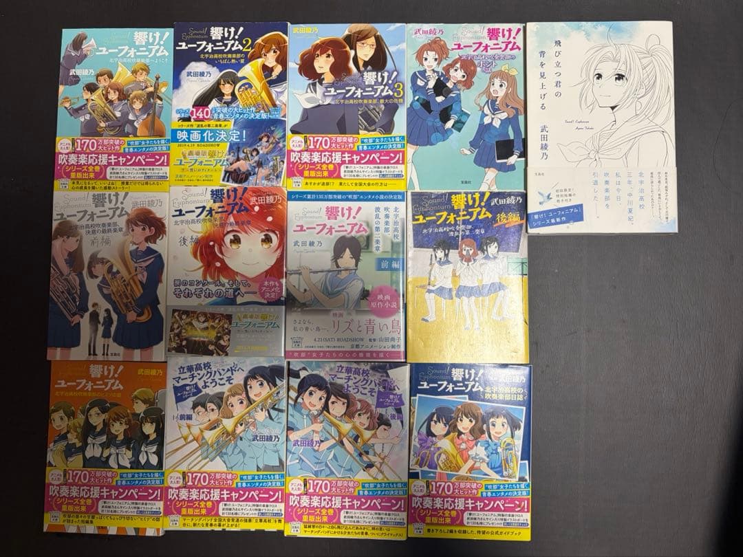 響け！ユーフォニアム 小説13冊セット 小説「響け ユーフォニアム」シリーズ 全13冊セット｜Yahoo!フリマ（旧