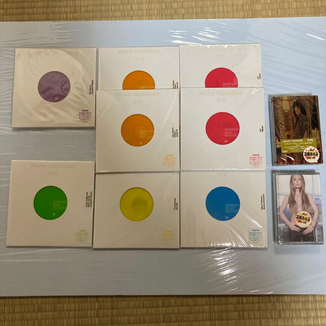 浜崎あゆみ シングル アルバム CD 60枚セット カセット2本新品 - メルカリ