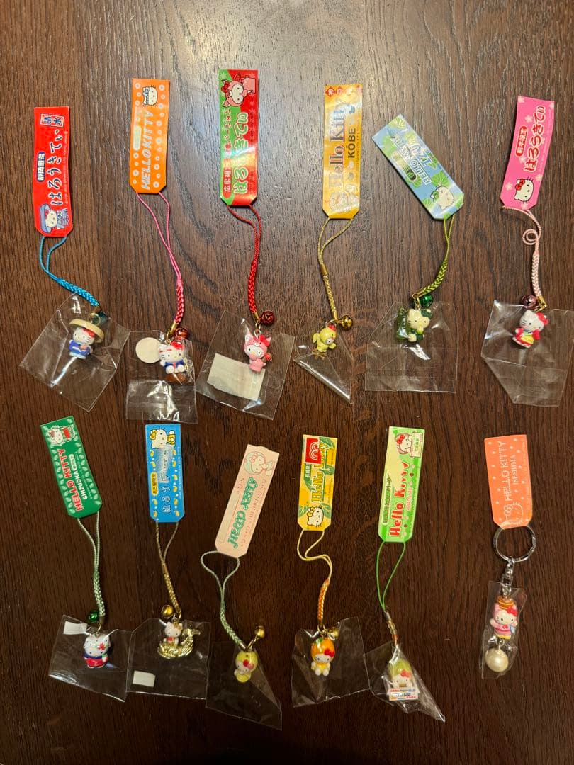 激レアご当地ハローキティ根付まとめ売り No.386個