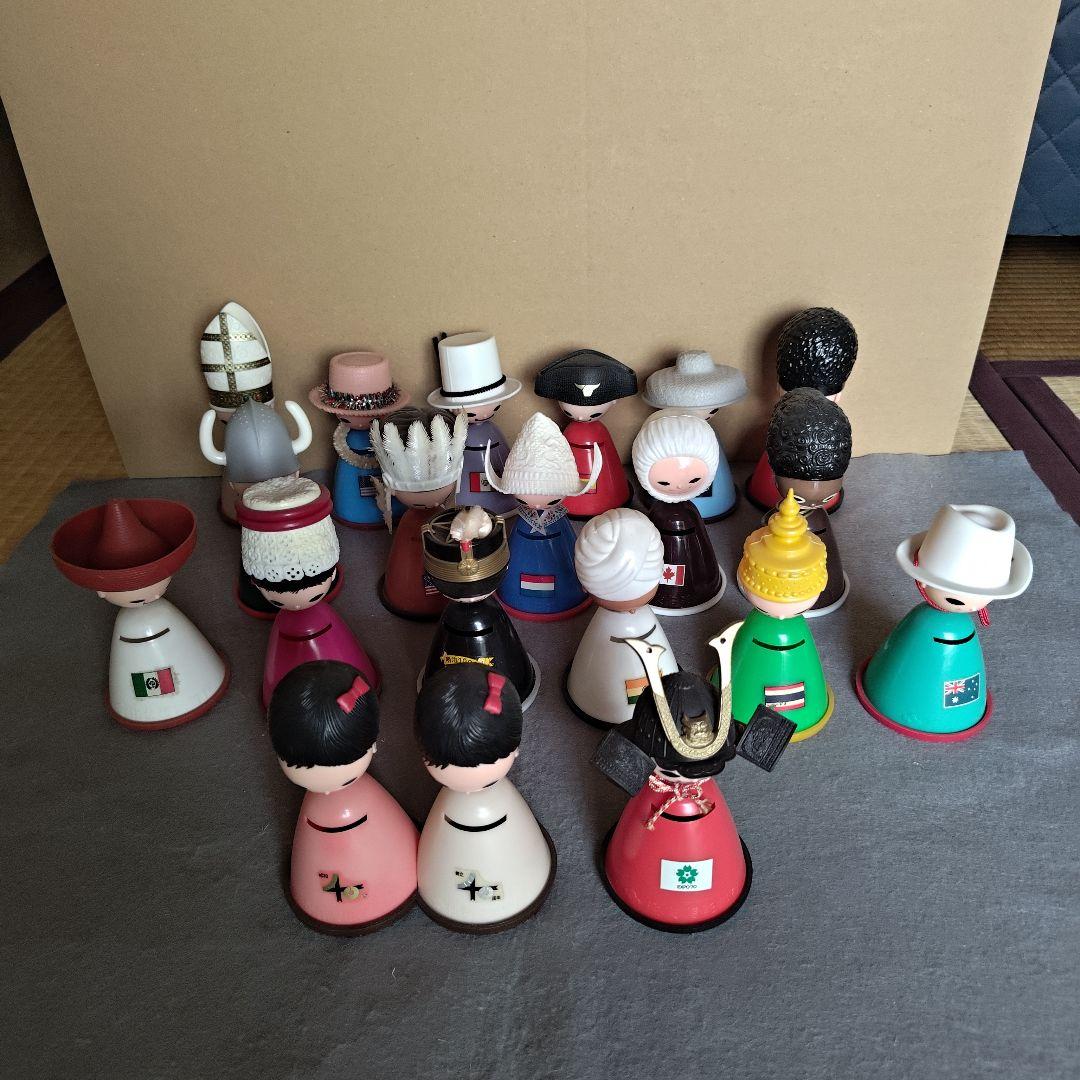 住友信託銀行　貯金箱　19体＋おまけ3体 住友信託銀行 貯金箱 19体＋おまけ3体