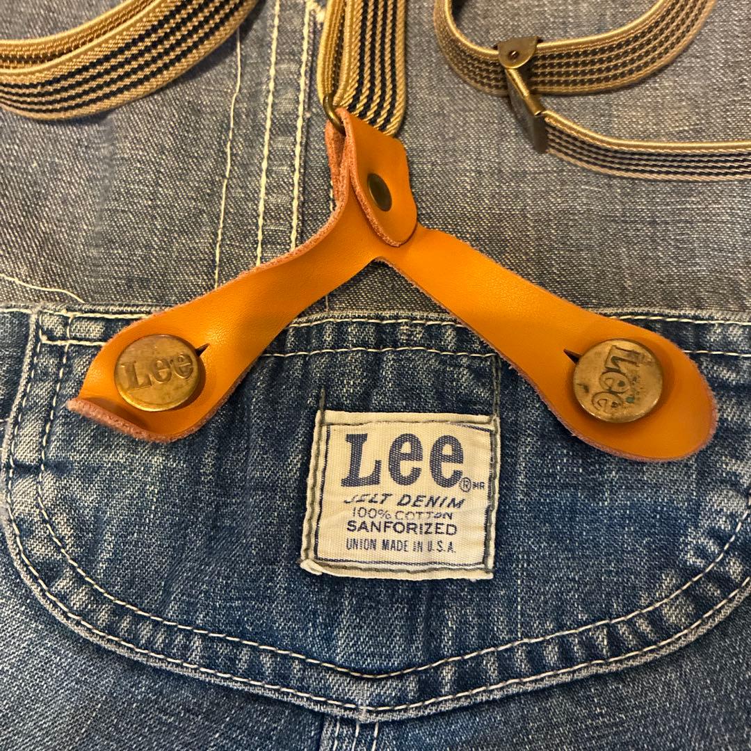 圧倒的雰囲気！]70s Lee ビンテージ オーバーオール ボロの美学。炭鉱