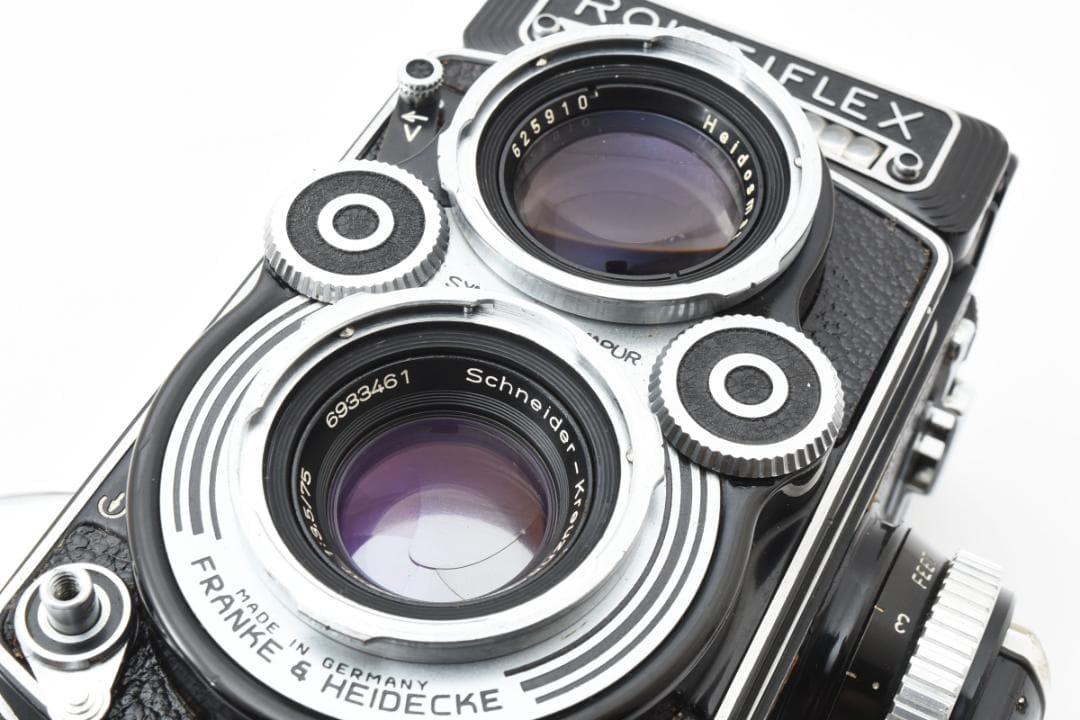 ROLLEIFLEX 3.5F【動作確認済・露出計OK】