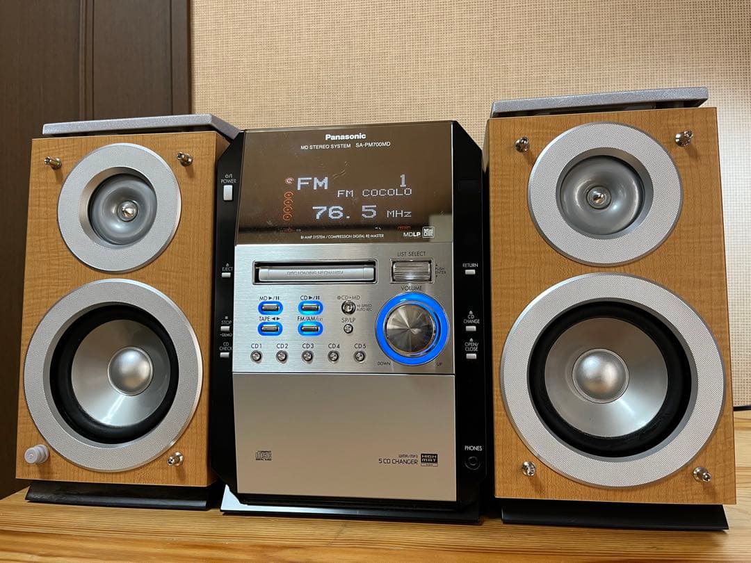極美品☆Panasonic SA-PM700MD パナソニックシステムコンポ - メルカリ