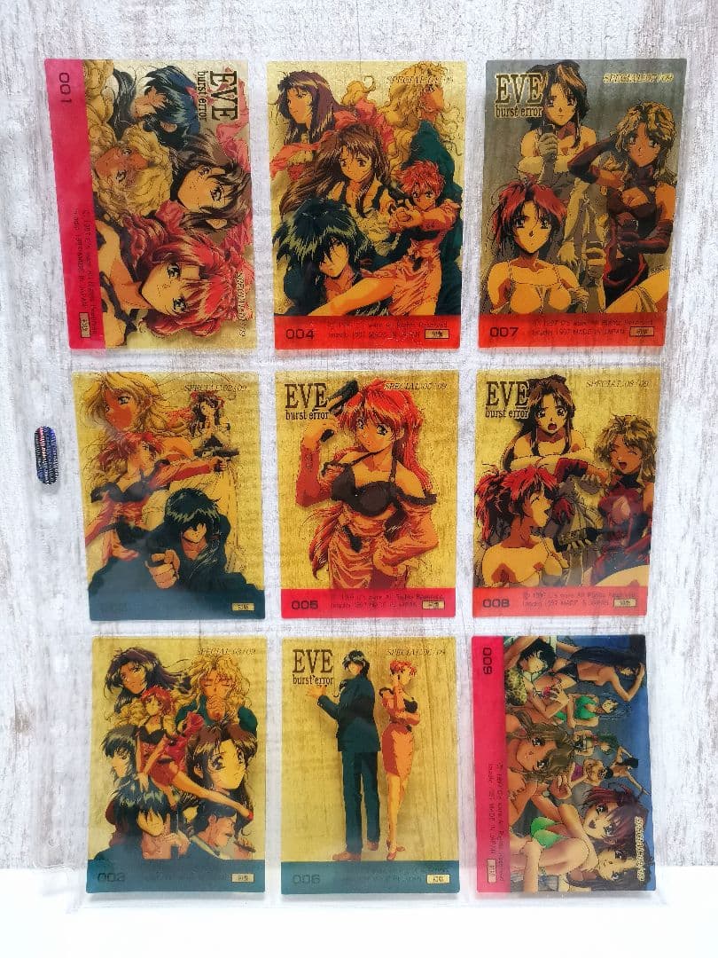 EVE バーストエラー トレーディングカード 99種 フルコンプ 希少
