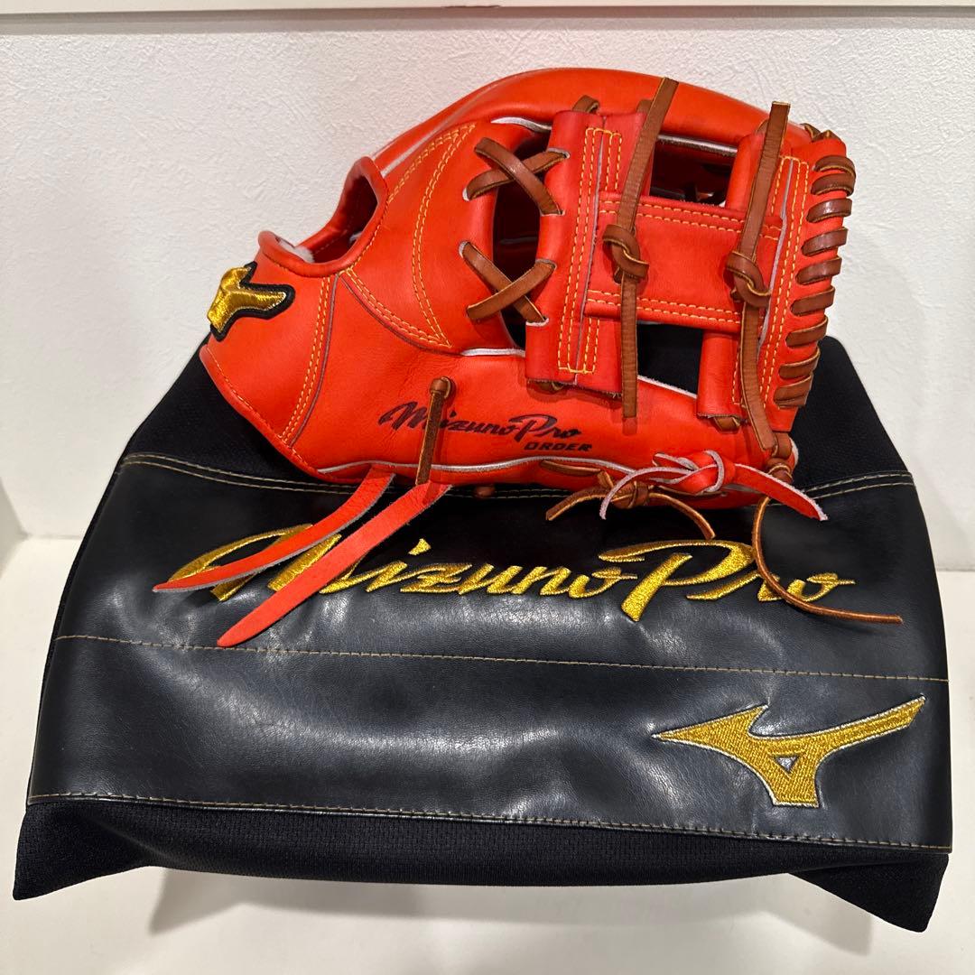 ミズノプロ 軟式グラブ 坂本型 岸本耕作さん Mizuno Pro 【岸本マイスター監修特別モデル】 限定 ミズノプロ