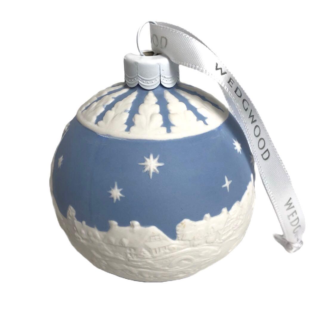 未使用保管品】WEDGWOOD ウェッジウッド オーナメント クリスマス