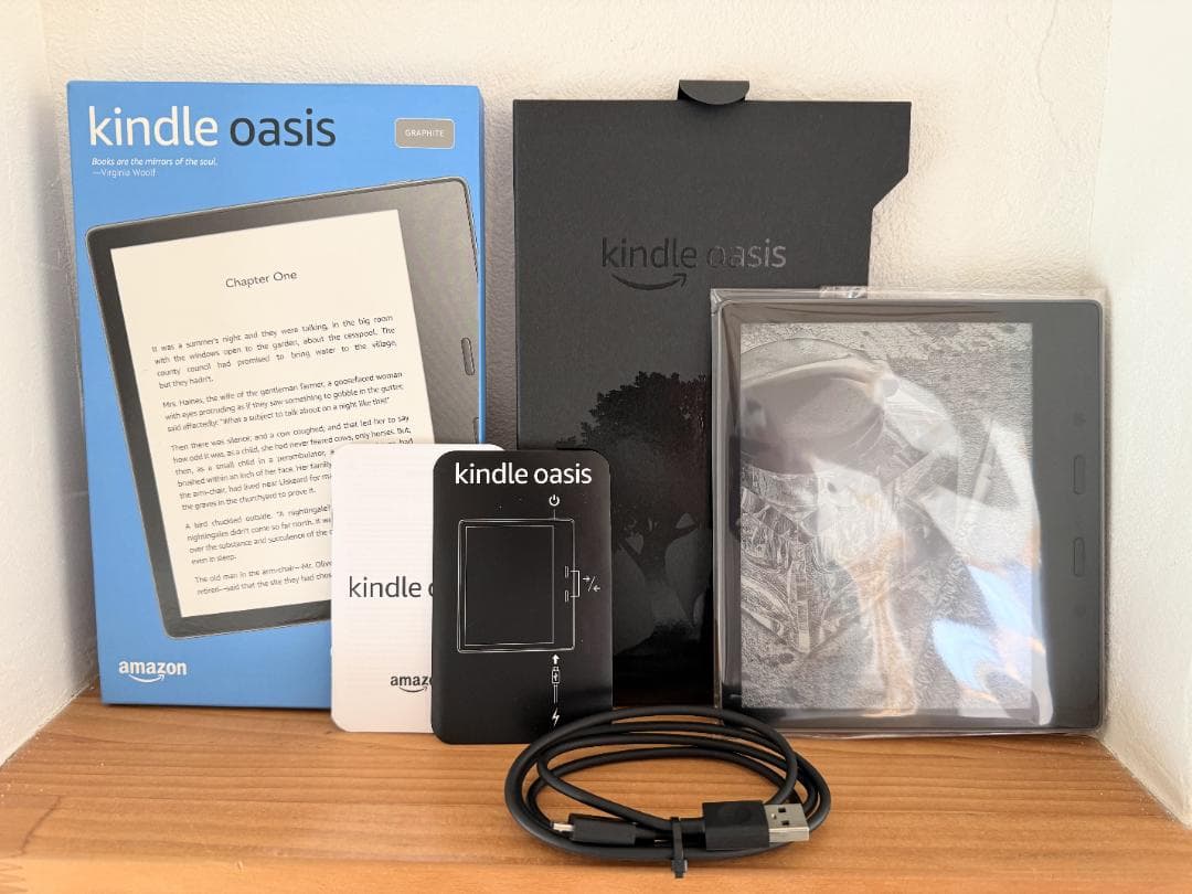 【超美品】Kindle Oasis 第10世代 32GB 広告なし㊷ Kindle Oasis Wi-Fi 32GB 広告なし 第10世代 カバー付 Kindle Oasis 第