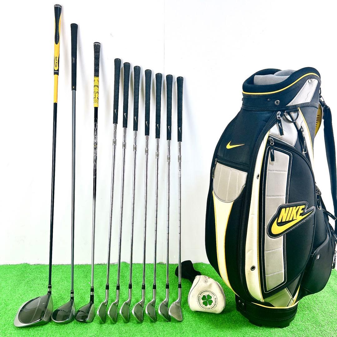 超絶人気】NIKE ナイキ サスクワッチ SQ メンズゴルフクラブセット 右