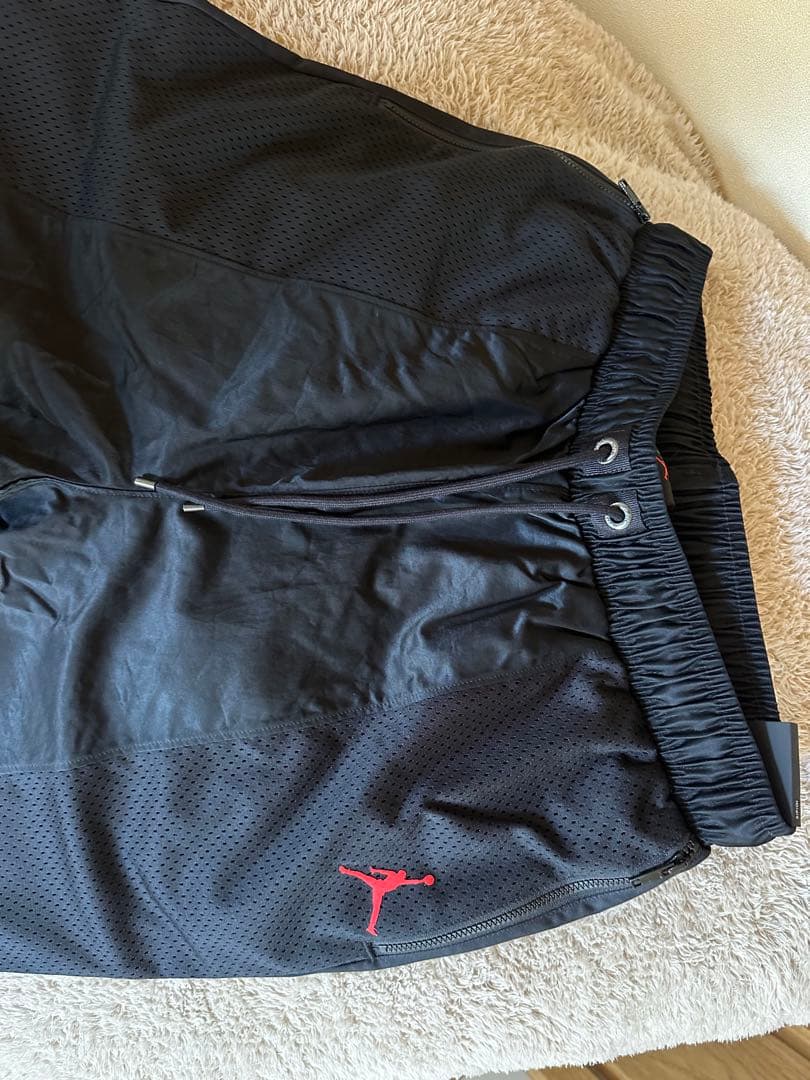 Jordan ナイロンジャケット セットアップ 黒（上M・下S）