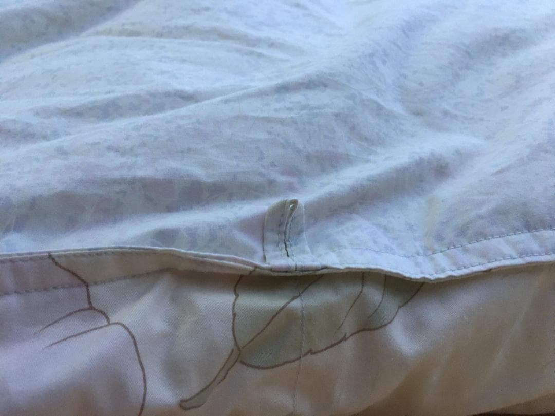 未使用 カーシーエンジョイ 羽毛掛ふとん EA-6665 1.3kg ハンガリー