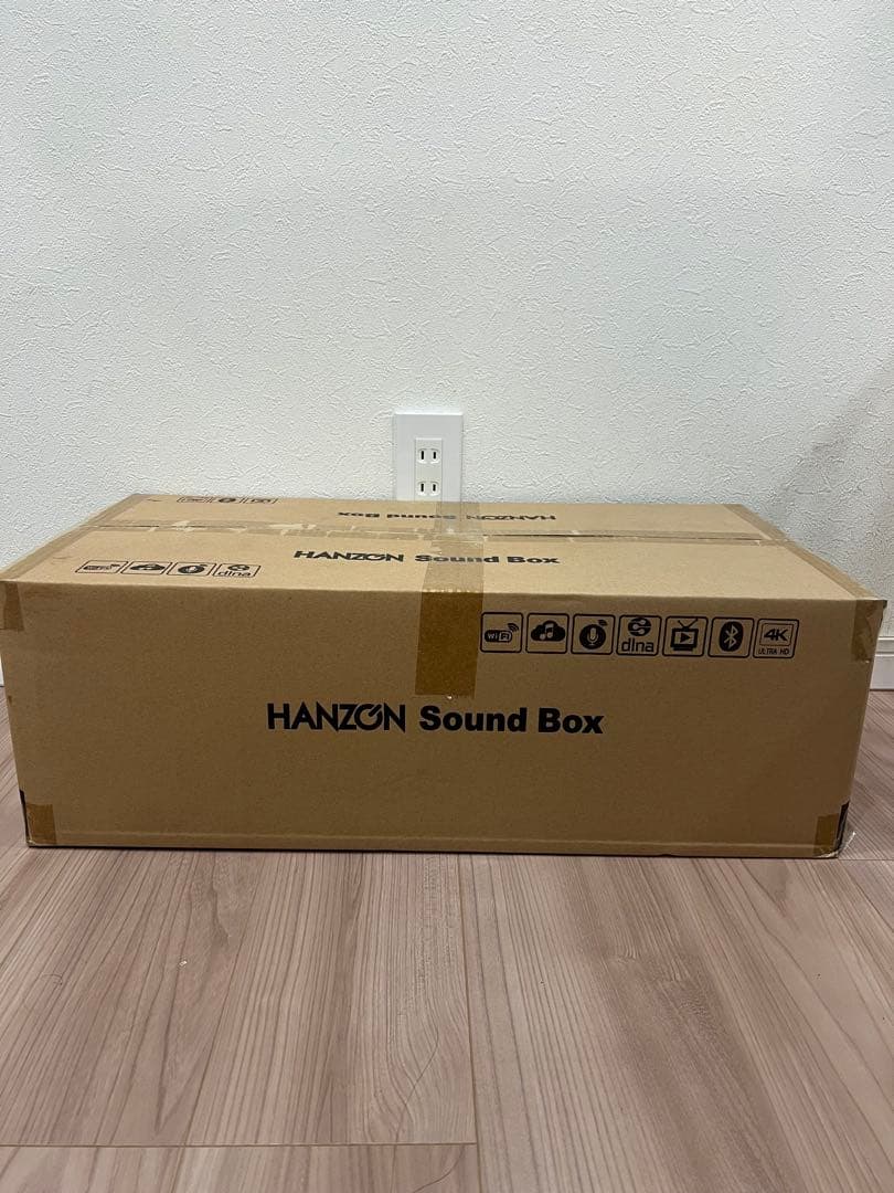 HANZON Sound Box 無線マイク2本付き 自宅カラオケ