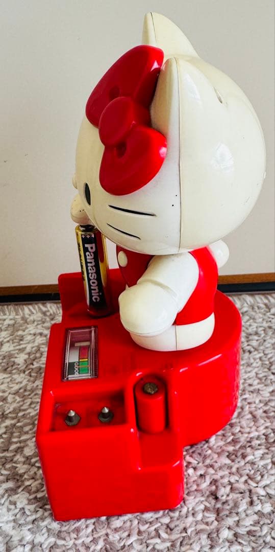 National Hello Kitty 電池残量計 レトロ - メルカリ