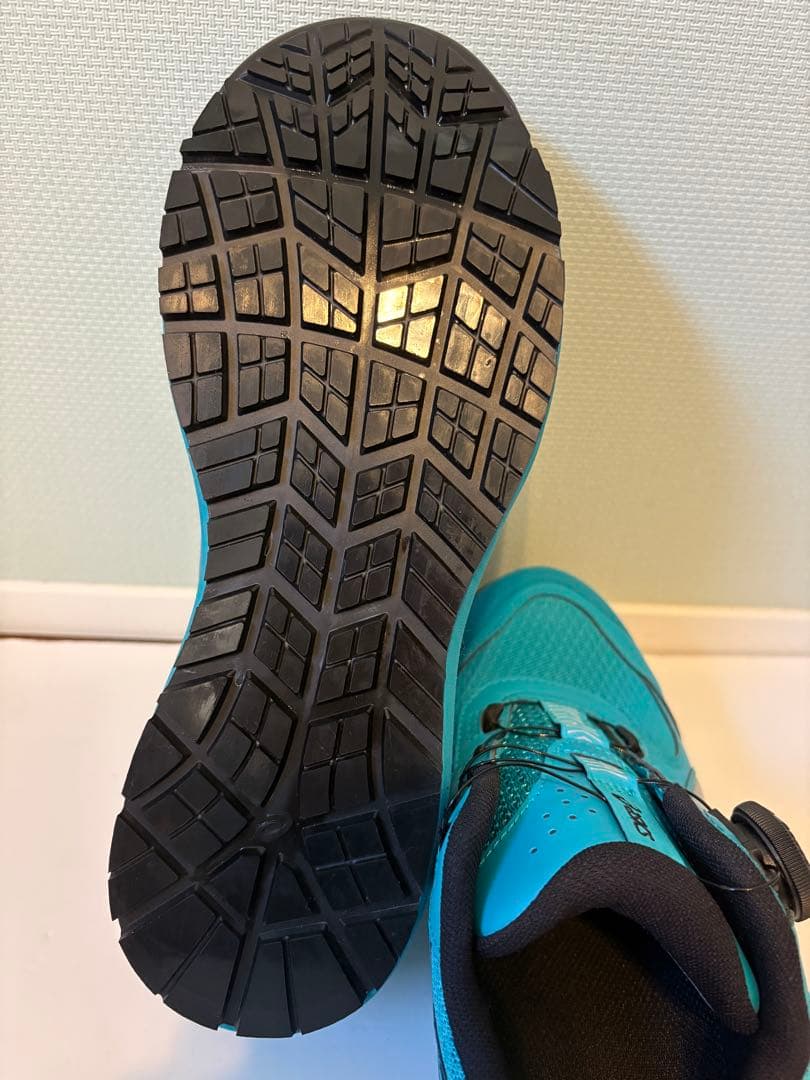 【新品】asics BOA 安全靴 25.0cm 箱なし タグ付