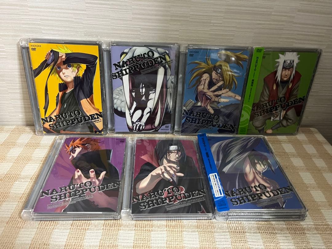 NARUTO -ナルト- 疾風伝 師の予言と復讐の章 全7巻セット DVD