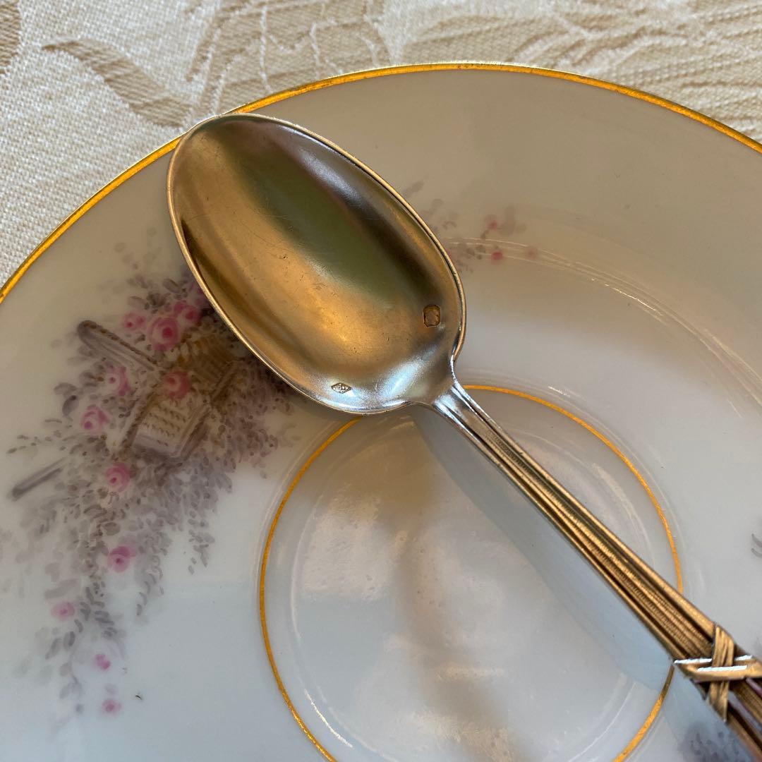 フランス／純銀】「ブランジェ」フォーク＆スプーン＋「エナン」スプーン