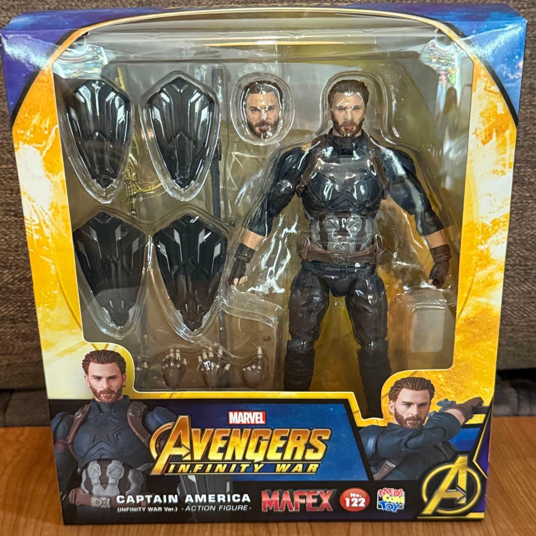 MAFEX キャプテンアメリカ　インフィニティウォー レビュー】MAFEX キャプテン・アメリカ (アベンジャーズ