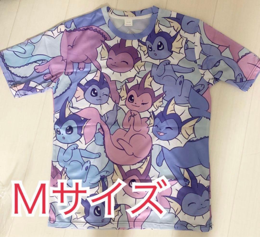 新品》シャワーズ 半袖Tシャツ Mサイズ ポケモン 男女兼用 - メルカリ