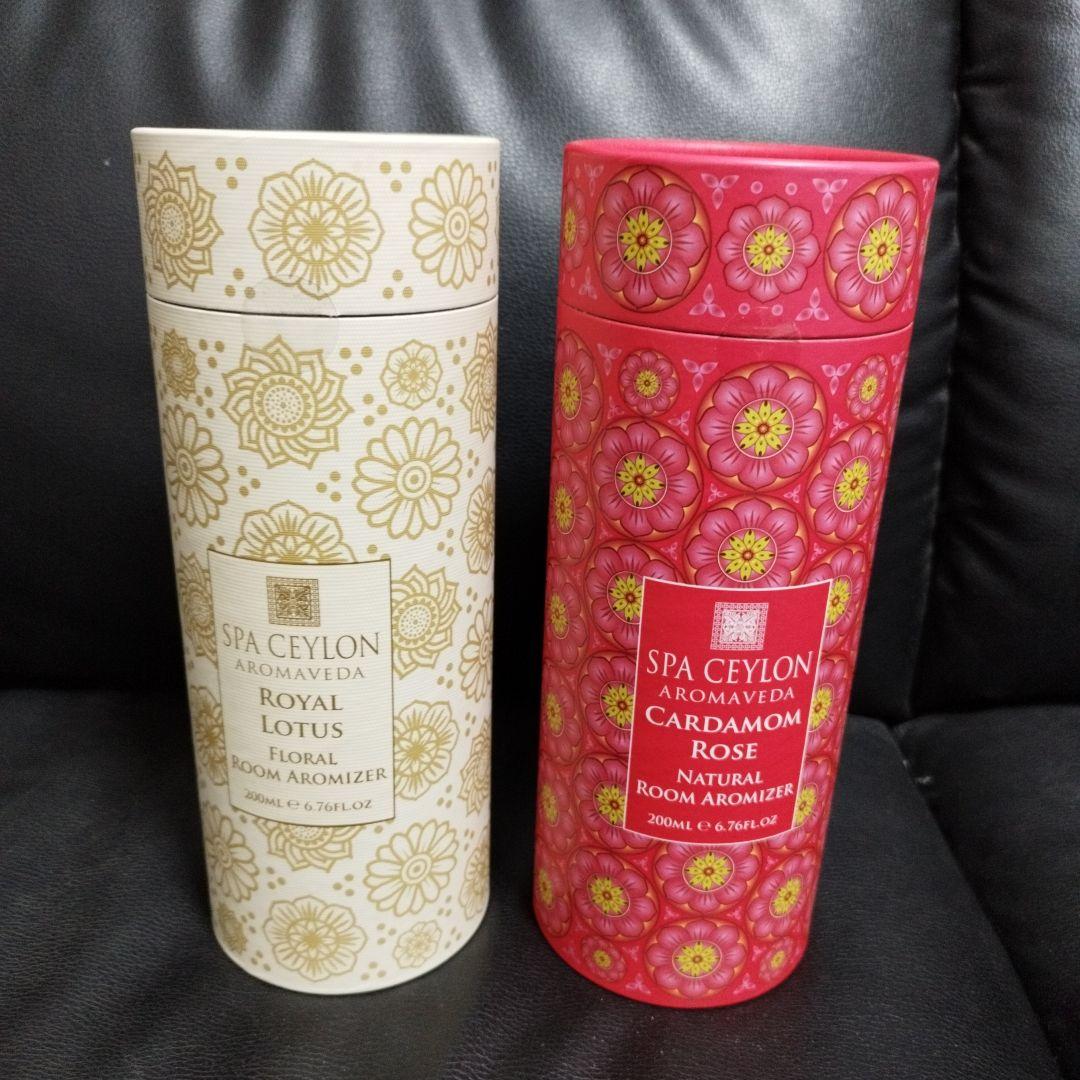 ***笑笑さん専用***SPA CEYLON ルームアロマセット カルダモン ローズ ナチュラル ルーム アロマイザー 200mL / スパセイロン