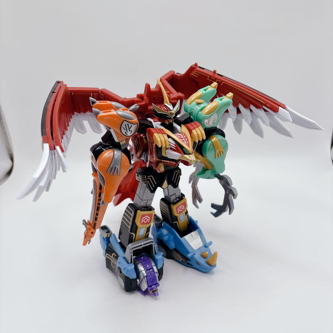 美品】SMP 百獣戦隊ガオレンジャー ガオイカロス 説明書 武器パーツ