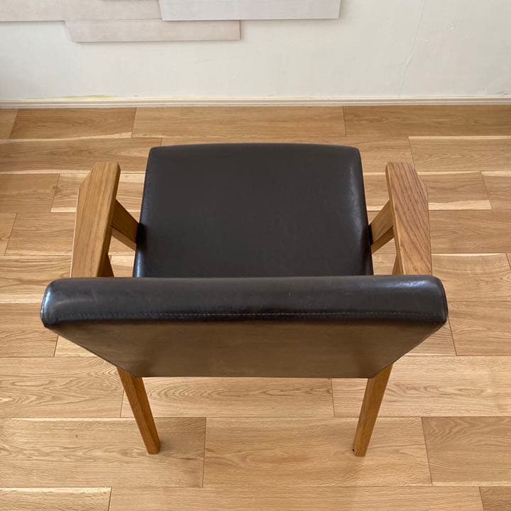 unico/ウニコ DALE(デール) アームチェア ダークブラウン - メルカリ